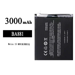 Genuine cell phone battery BA881 for Meizu 15 M881M/M881Q