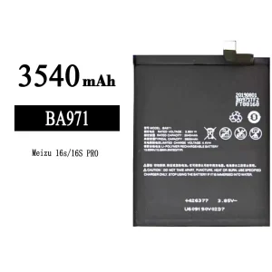 Genuine cell phone battery BA971 for Meizu 16s/16s Pro