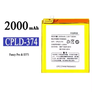 Genuine cell phone battery CPLD-374 for Coolpad fancy pro/E571