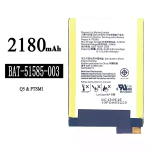 Genuine cell phone battery BAT-51585-003 for BlackBerry Q5