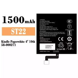 Genuine cell phone battery ST22 for Amazon Kindle Paperwhite 4"10th/58-000271