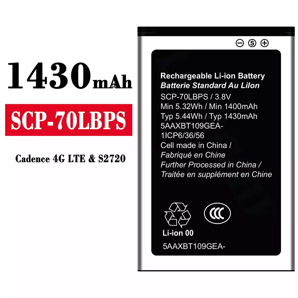 Genuine cell phone battery SCP-70LBPS for Kyocera Cadence 4G LTE