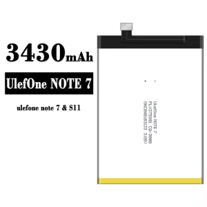 Genuine cell phone battery ulefone note 7 for ulefone note S11