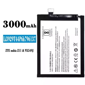 Genuine cell phone battery Li3929T44P6h796137 for ZTE nubia Z11