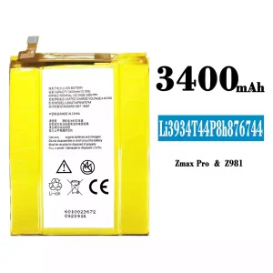 Genuine cell phone battery Li3934T44P8H876744 for ZTE Zmax Pro