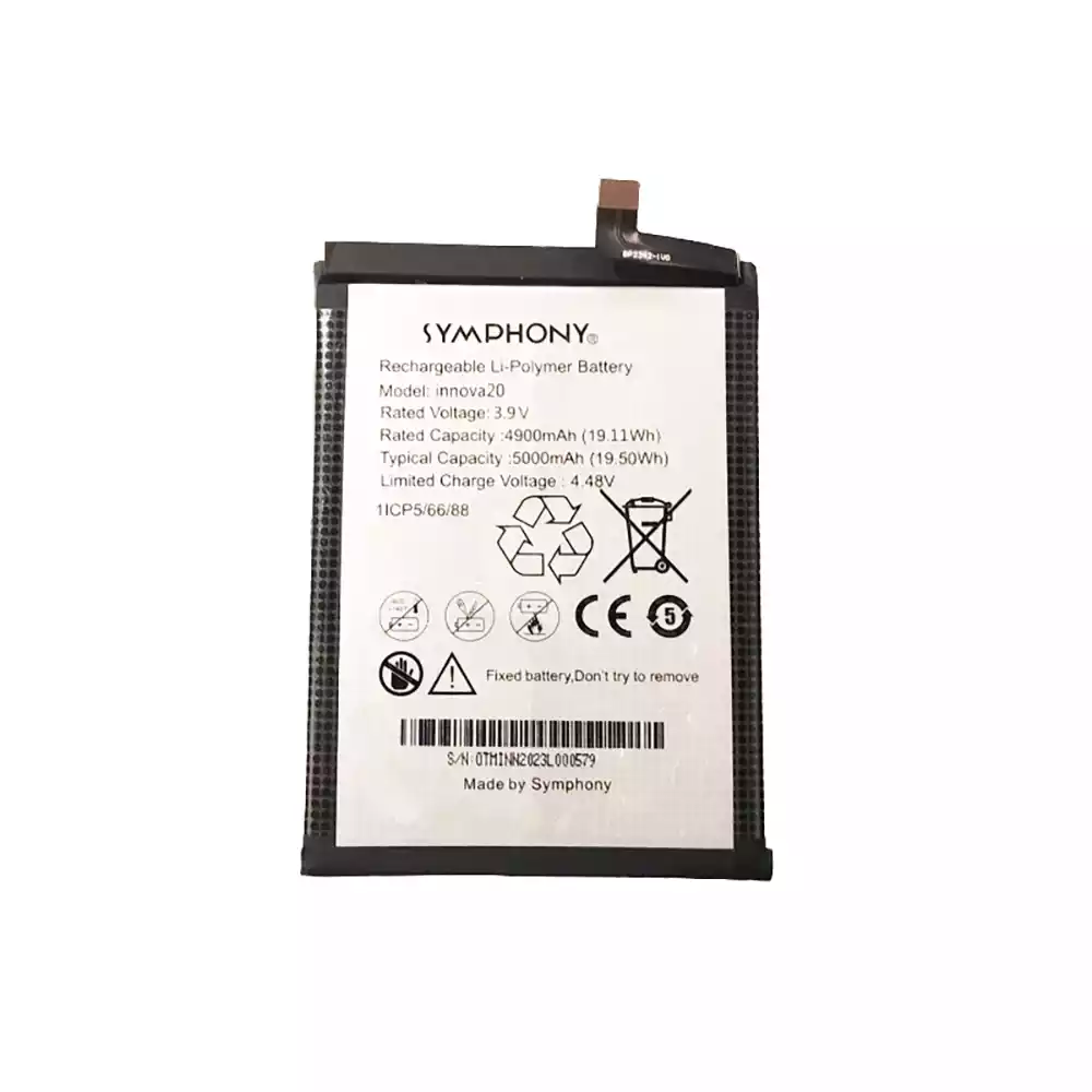 Genuine cell phone battery for Symphony Innova 20