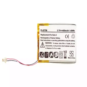 Replacement Bluetooth Headphone battery for Beats Solo AEC363535,AEC353535,AEC353535A