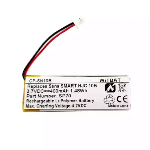 Replacement Bluetooth Headphone battery for Sena SMART HJC 10B,Sena Smart HJC 20B