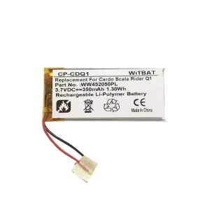Replacement Bluetooth Headphone battery for WW452050PL,WW452050PL_C,H452050,YT452050