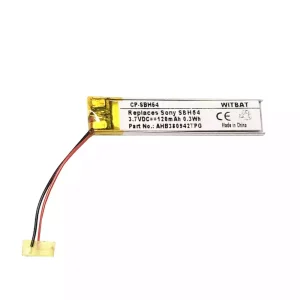 Replacement Bluetooth Headphone battery for Sony SBH54,AHB380942TPG,380942(2 wire)