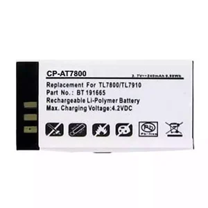 Replacement Bluetooth Headphone battery for Plantronics TL7810 TL7910 TL7912 TL7800 TL7812,BT191665