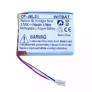 Replacement Bluetooth Headphone battery for JBL Soundgear Sense Earphone Charging Case