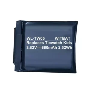 Genuine battery for TicWatch Kids WG11066,DRE622732SA