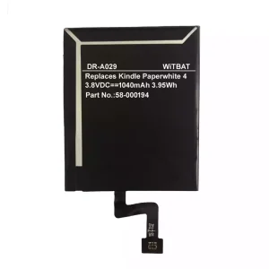Genuine battery for Kindle Paperwhite 4,58-000194,26S1017