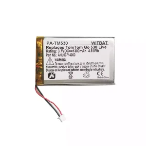 Genuine battery for TomTom Go 530 Live,Go 630,Go 720,Go 730,Go 930,AHL03714000
