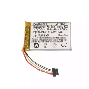 Genuine battery for TomTom Go 5000,Go 5100,Go 6000,Go 6100,Go 9000,AHA11111008