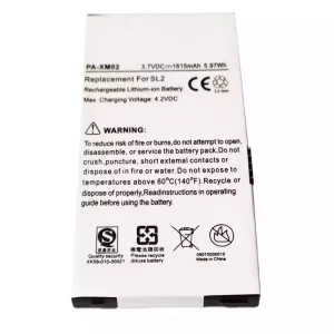 Genuine battery for Sirius Stiletto SL2,AE737173025076