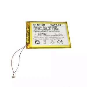 Genuine battery for Sony Walkman NWZ-X1000 NWZ-X1050 NWZ-X1051 NWZ-X1060 NWZ-X1061