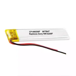 Genuine battery for Sony NW-S200F,NW-S202F,NW-S203F,NW-S205F