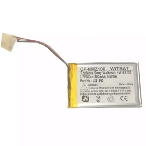 Genuine battery for Sony Walkman NW-A306,NW-A307,LIS1650