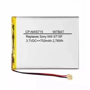 Genuine battery for Sony Walkman NWZ-S600,NWZ-S600F,NWZ-S610,NWZ-S615,NWZ-S615F,NWZ-S616,NWZ-S616F,NWZ-S618