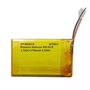 Genuine battery for SONY Walkman NW-S313 NW-S315,AHB303450