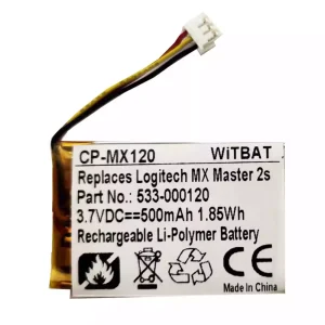 Genuine battery for Logitech AHB572535,533-000120