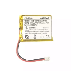 Genuine battery for Razer Mamba 5G Chroma Wireless Gaming Mouse (RC30-013601),PL993742