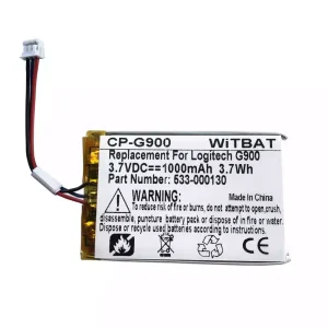 Genuine battery for Logitech Illuminated Living-Room Keyboard K830,533-000112